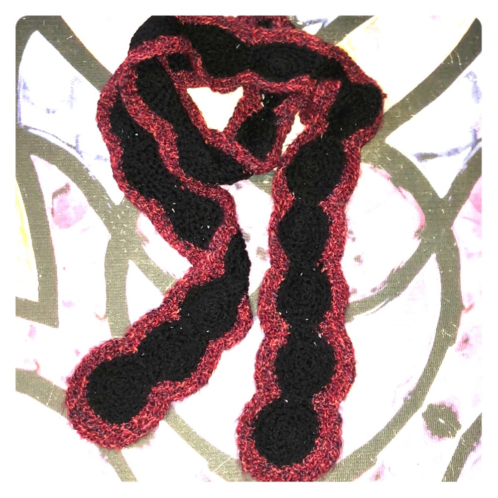 CUSTOM Snowball (orig. design) HandCrocheted Scarf